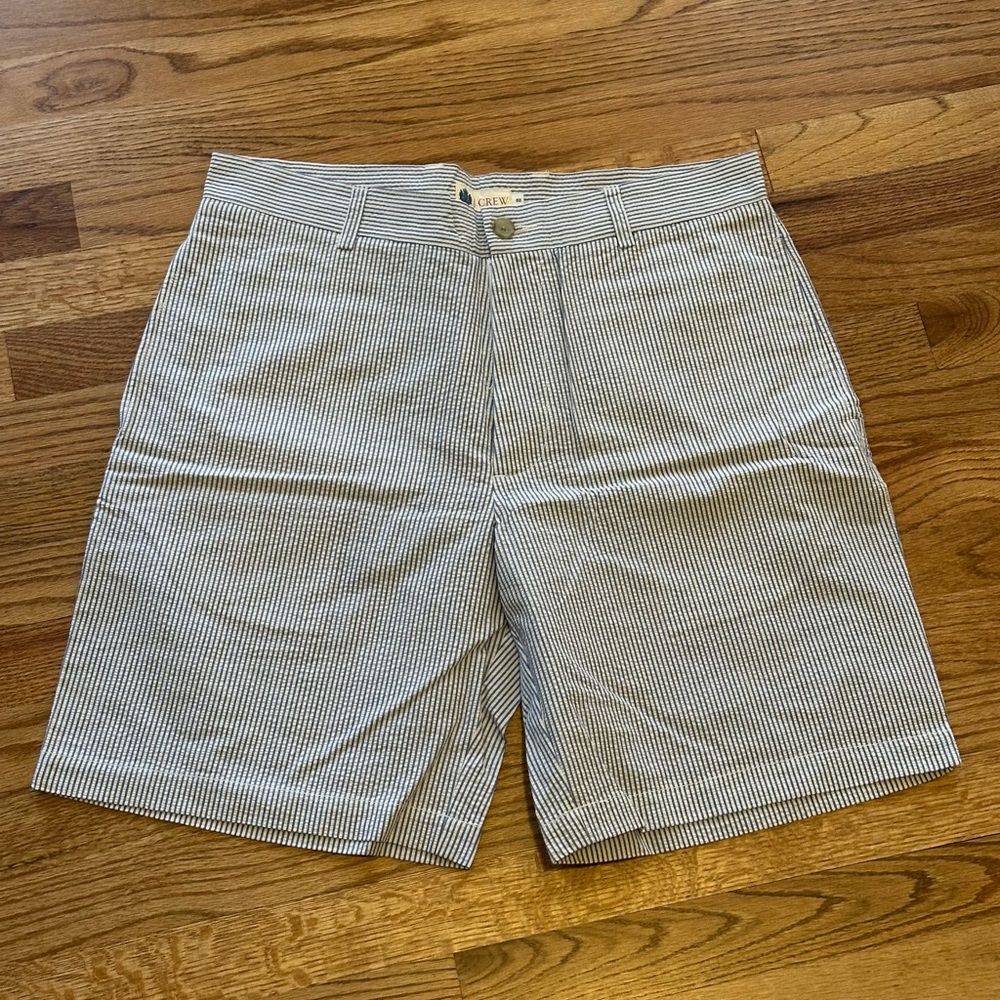 J.Crew Men’s Seersucker Shorts size 33
